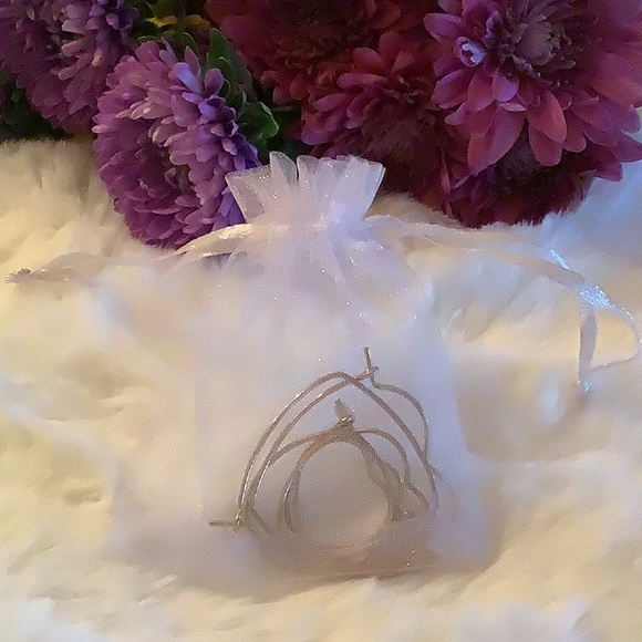 Gold Heart Hoops Set - Picture 2 of 5